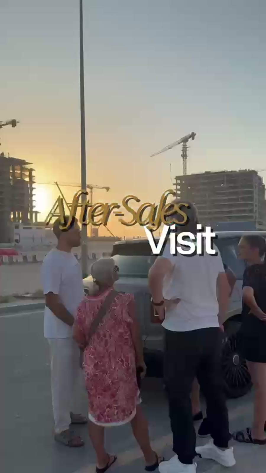 The Bender family in Dubai